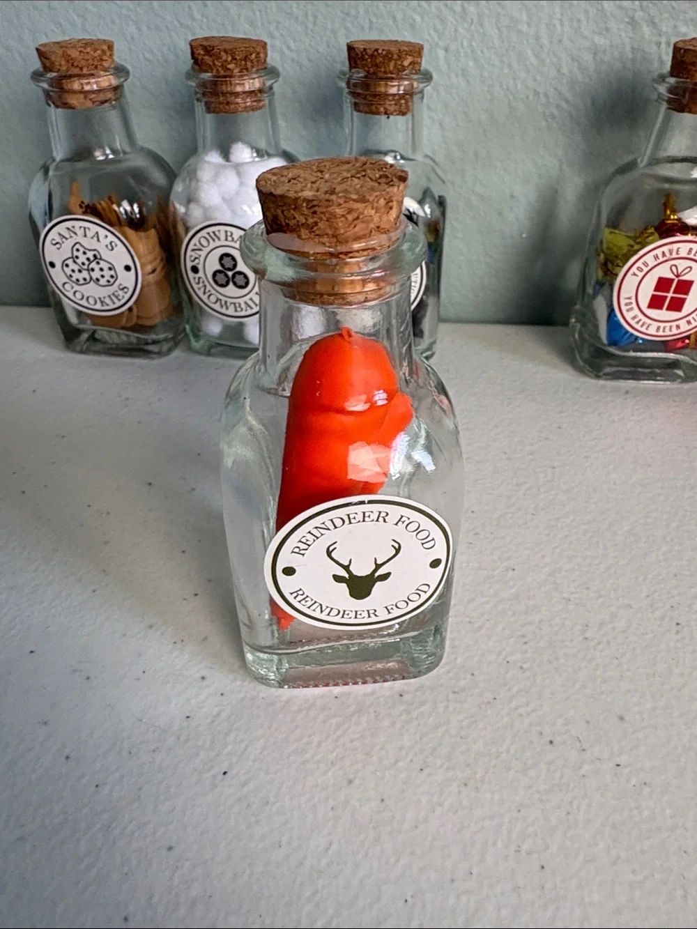 Santa’s Apothecary 6 Miniature Bottles